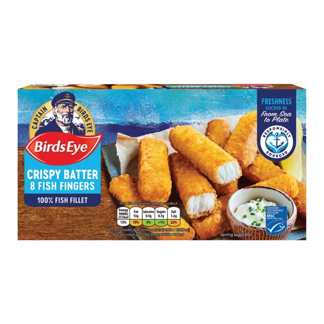 Birds Eye 8 Crispy Batter Fish Fingers