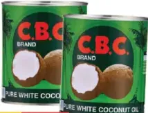 C.B.C. Coconut Oil Tin
