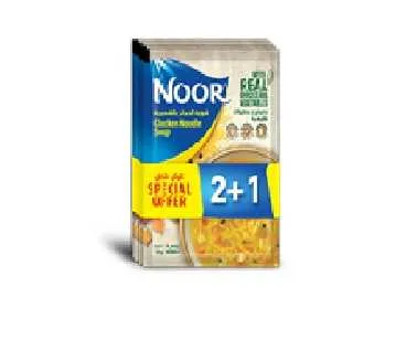 Noor شوربة الدجاج بالشعيرية ماجي