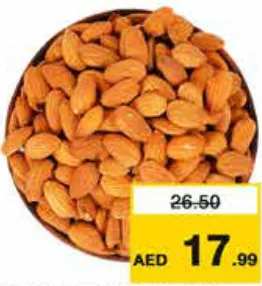Almond Raw USA Big 23-25