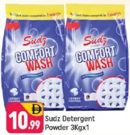 Sudz Comfort Wash Detergent Powder