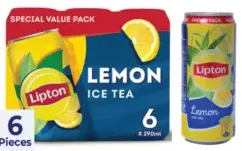Lipton شاي زوي مثلج بنكهة متنوعة