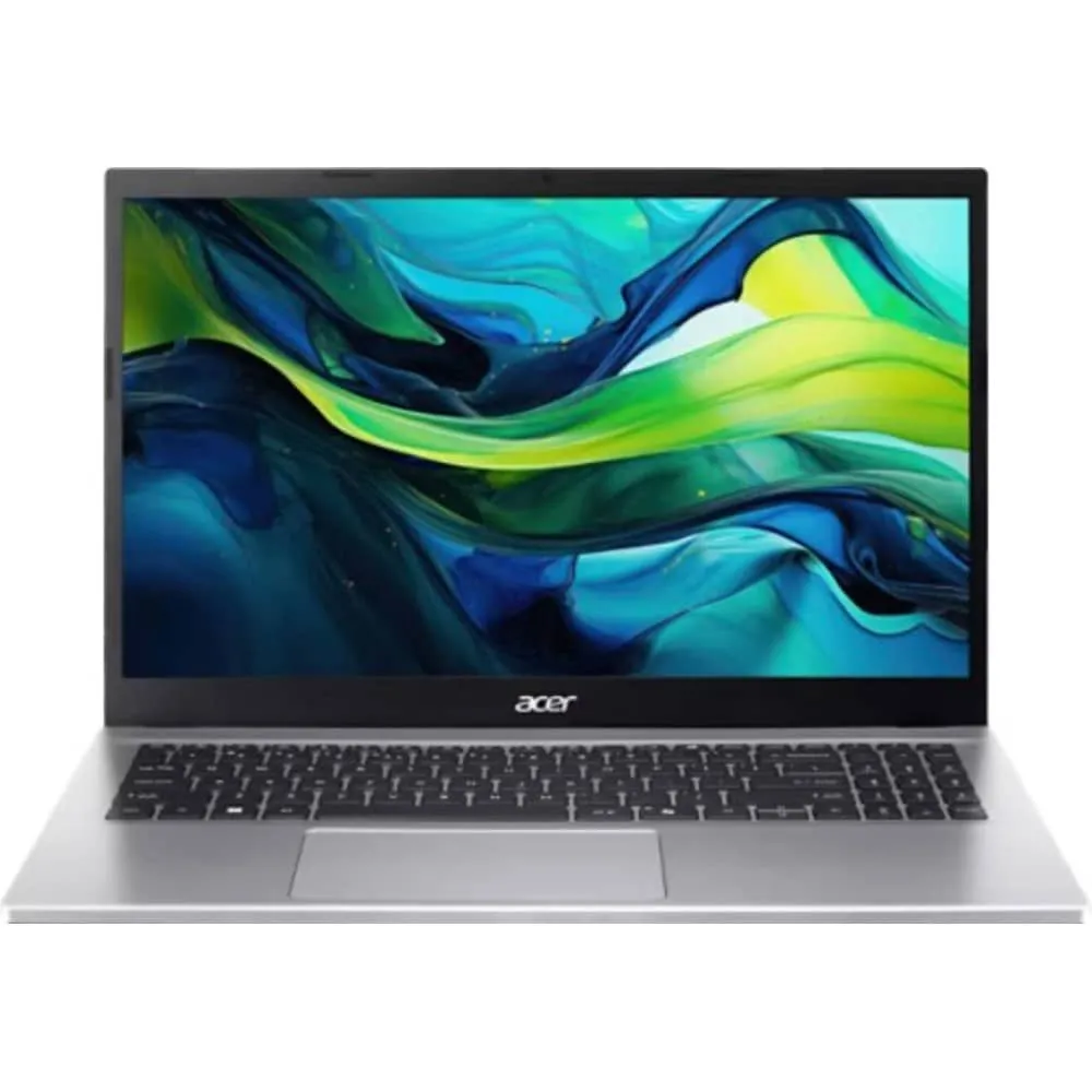 Acer لابتوب Aspire Go AG15-42P-R917، شاشة 15 FHD بمعدل 60Hz، معالج AMD Ryzen 7 7730U، رسومات مدمجة، ذاكرة 16GB RAM، تخزين 512GB SSD، لوحة مفاتيح إنجليزية، Win11 Home، فضي، NX.JJHAA.003