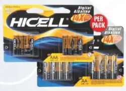 Hicell بطاريات AA وAAA