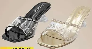 Ladies Heel Slipper Assorted