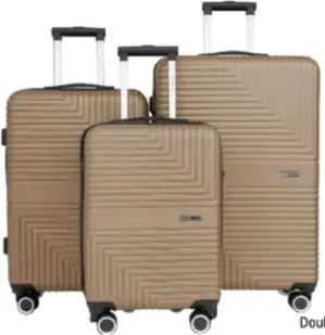 Double Two Pc Trolley 4Wheel