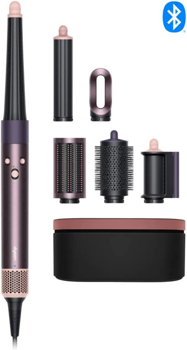 Dyson مصفف ومجفف الشعر Airwrap I.D. HS08 للشعر المفرود والمموج (Jasper Plum) - نسخة دولية