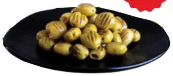Green Grilled Olives