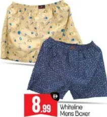 Whiteline Mens Boxer