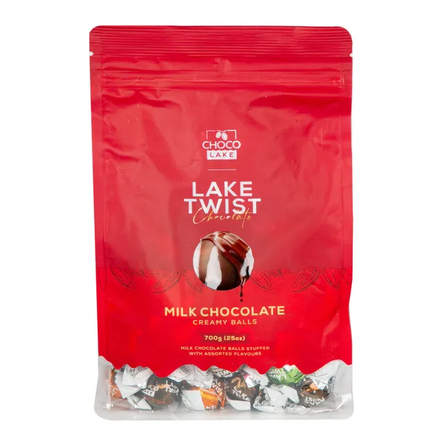 Choco Lake Twist Milk Chocolate Ball