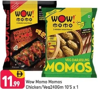 Wow Momo Momos Chicken/Veg
