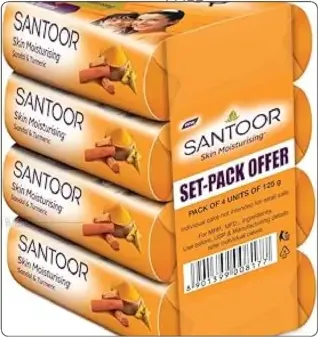 Santoor Soap Assorted