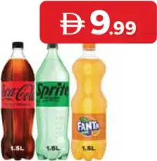 Cola Coke Zero+Sprite+Fanta