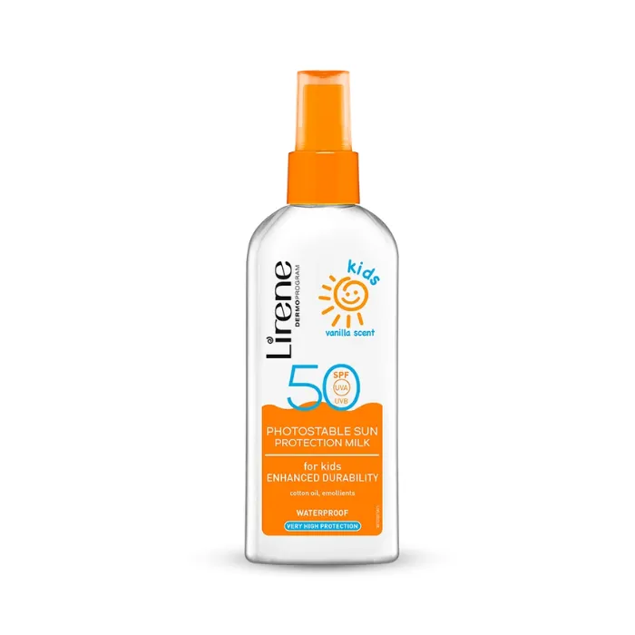 Lirene برائحة الفانيليا (SPF 50) للأطفال