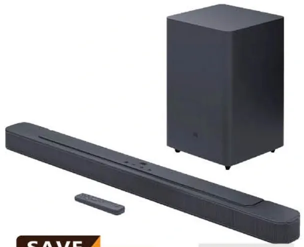 JBL Soundbar BAR21DBM; 2.1 Channel; Bluetooth; 300W