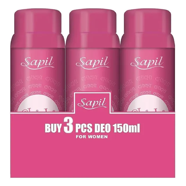 Sapil Chichi Perfumed Deodorant Spray For Women Value Pack