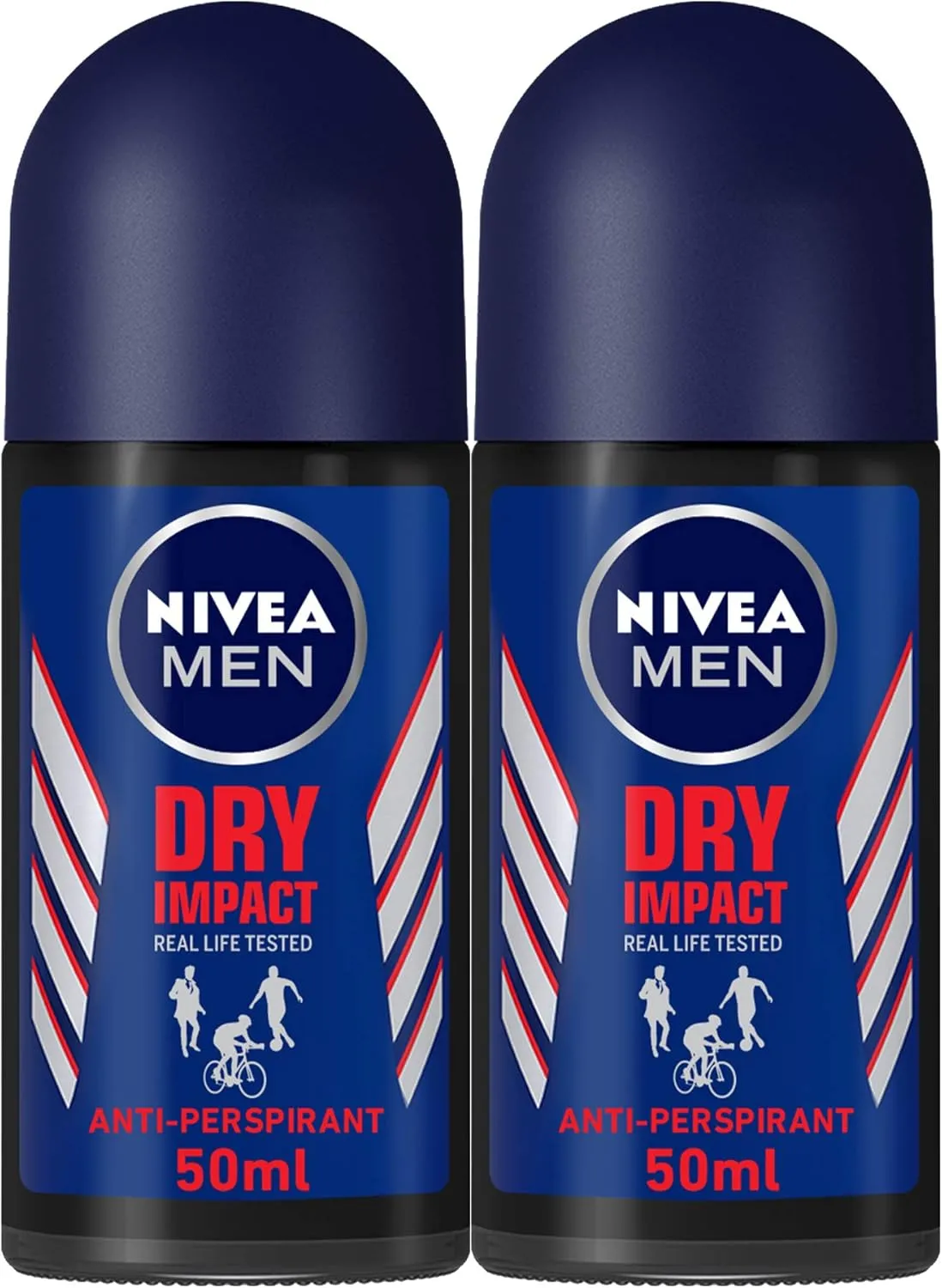 Nivea رول أون جاف للرجال