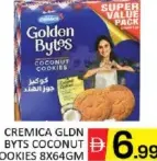 Cremica Golden Bytes Coconut Cookies