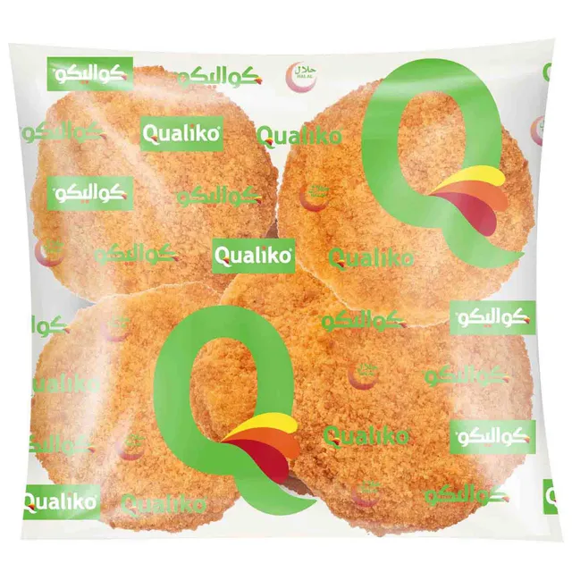 Qualiko Frozen Breaded Chicken Jumbo Burgers