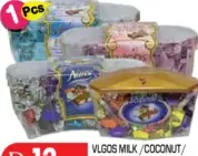 Vlgos Milk Chocolate Milk / Coconut / Hazelnut / Anis