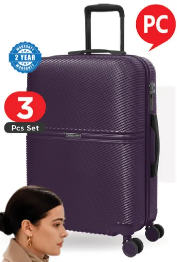 Para John PC 4Wheel Hard Trolley