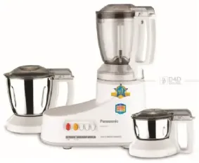 Panasonic Mixer Grinder with 3 Jars, 360W, MX-AC300