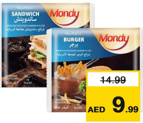 Mondy جبن برجر الروابي