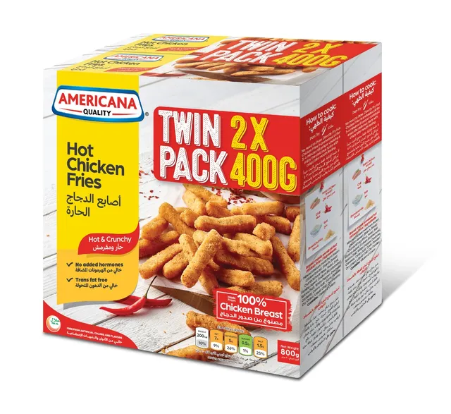 Americana Chicken Fries Spicy (Twin Pack)