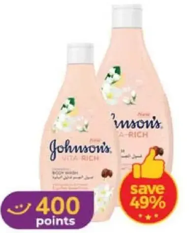 Johnson's Vita-Rich Body Wash Assorted
