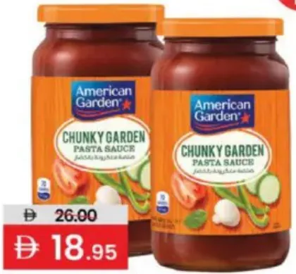American Garden Pasta Sauce Chunky Garden