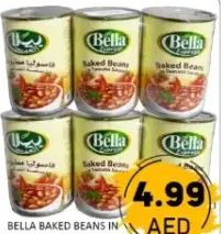 Bella Baked Beans In Tomato Sauce