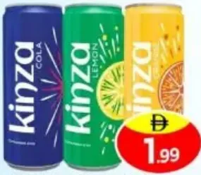 Kinza Carbonated Drink Assorted