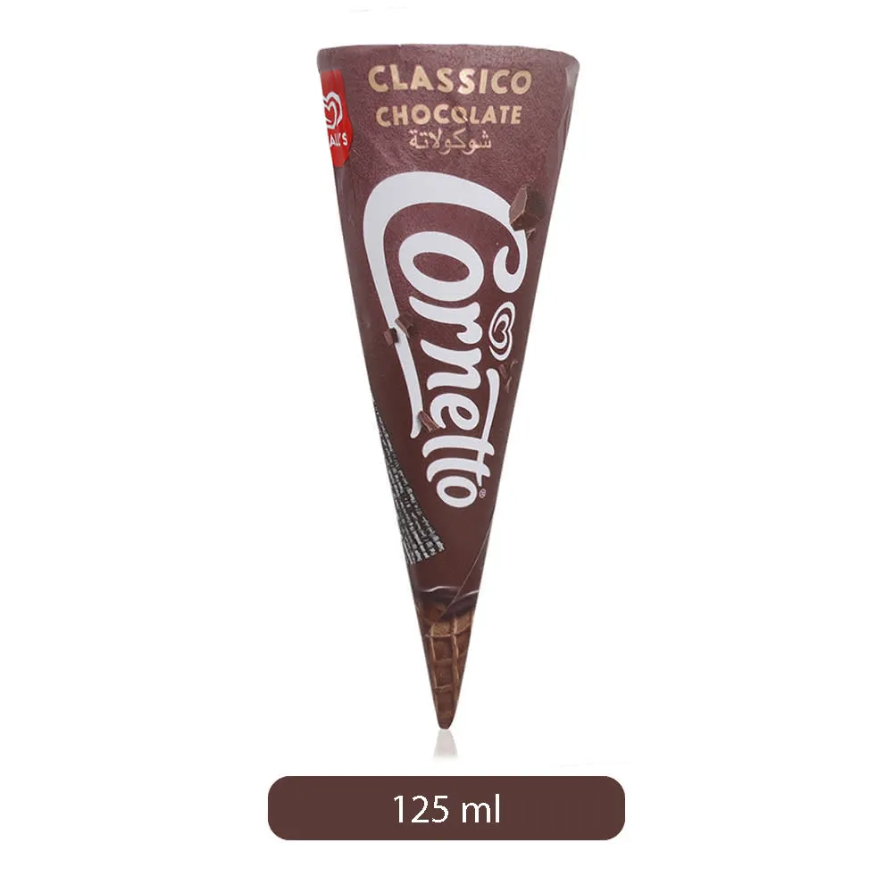 Cornetto آيس كريم شوكولاتة كلاسيكو