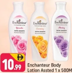 Enchanteur Body Lotion Assorted