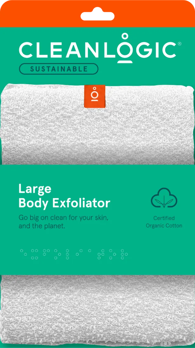 Cleanlogic Sustainable Large Body Exfoliator CLC-118-48