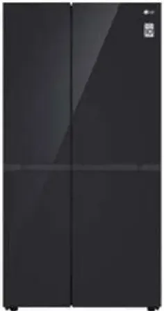 LG Refrigerator Black; GR-B267DBM3