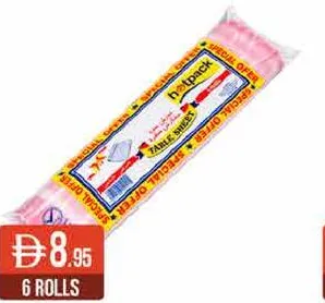 Hotpack Table Sheet Sofra