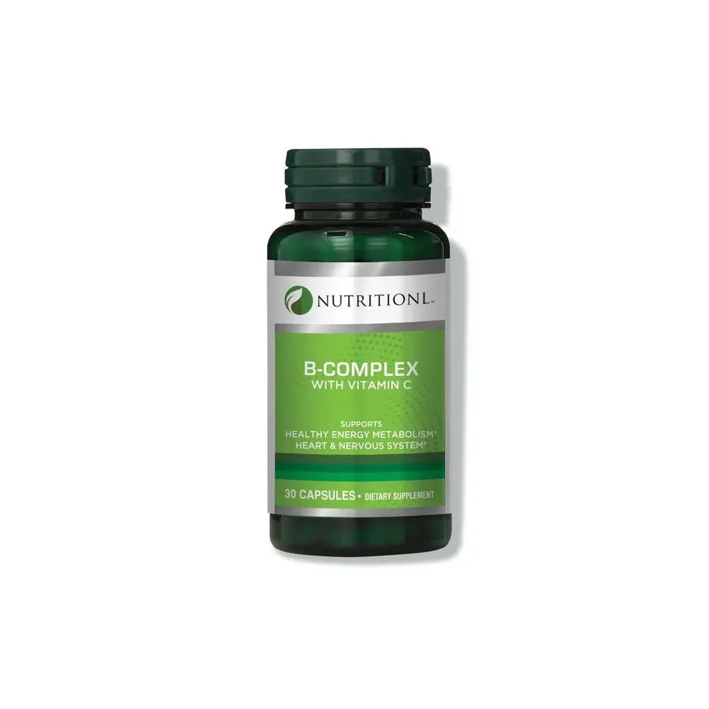 Nutritionl B-Complex W Vitamin C Caps30's