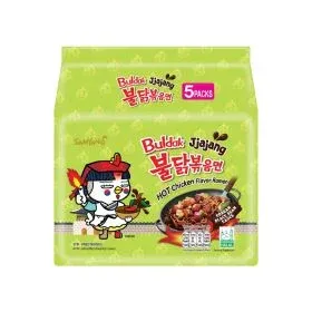 Samyang نودلز رامن Jjajang Buldak