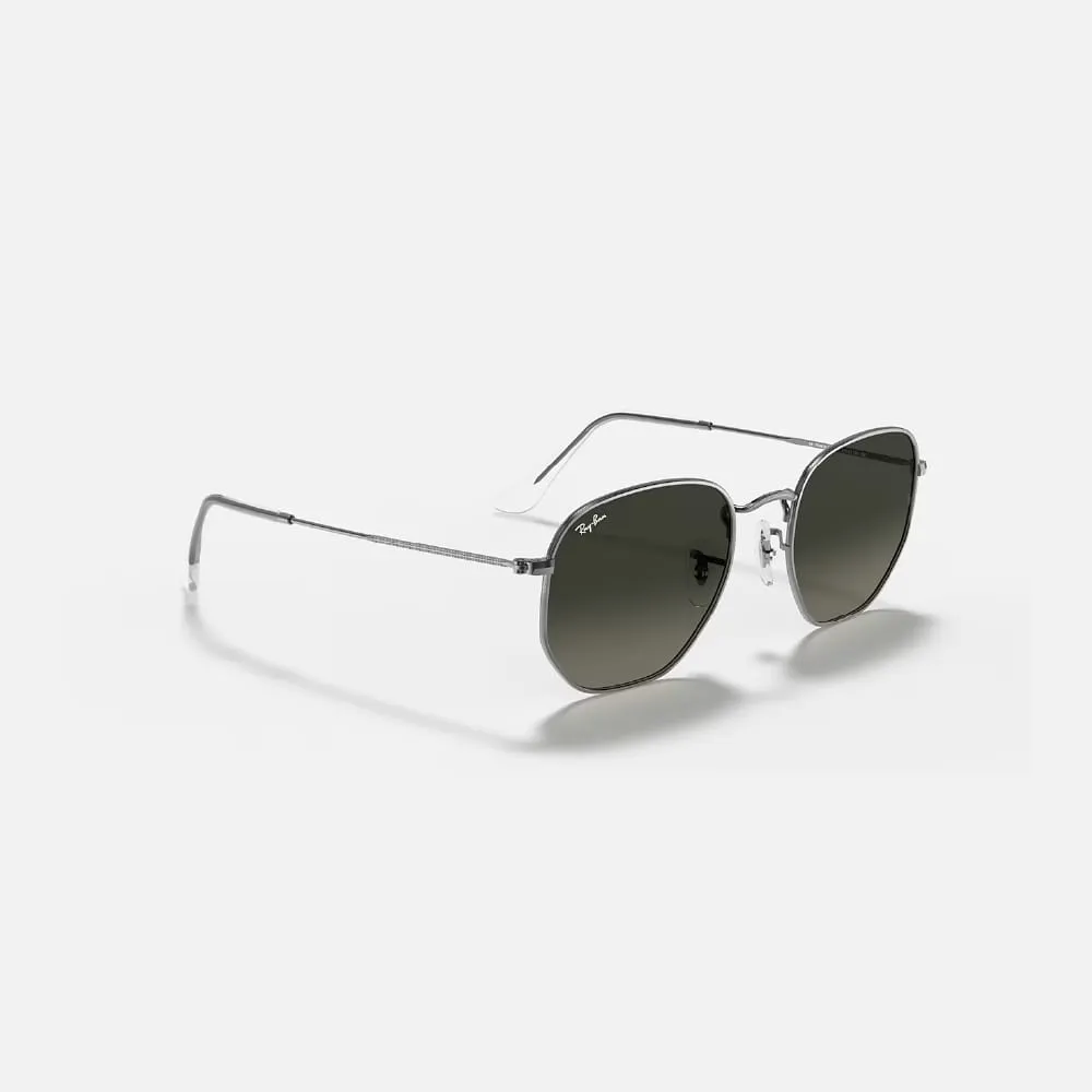 Rayban نظارة شمسية غير منتظمة للجنسين، Gunmetal، RB3548N-51-004/71
