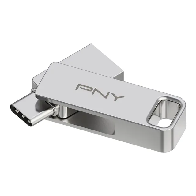 Pny Duo Link USB 3.2 Type-C Dual Flash Drive, 64 GB