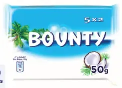 Bounty ألواح شوكولاته بالحليب