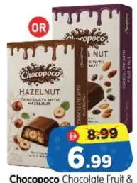 Chocopoco Chocolate Fruit & Nut/Hazelnut