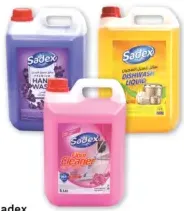 Sadex Handwash/Dishwash/Floor Cleaner