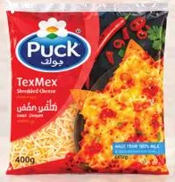 Puck جبنة موزاريلا وشيدر من بوك