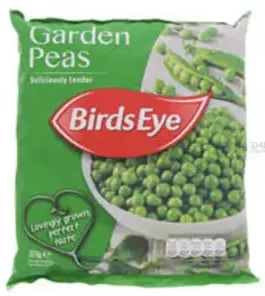 Birds Eye garden peas