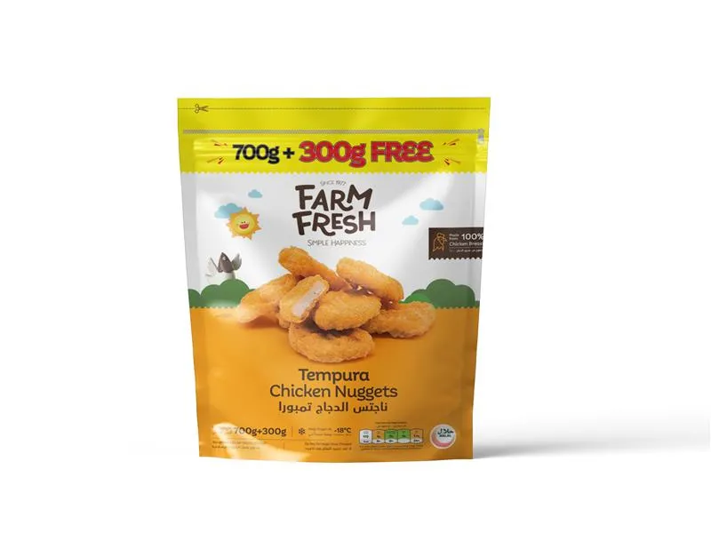 Farm Fresh أمريكانا ناجتس دجاج تمبورا