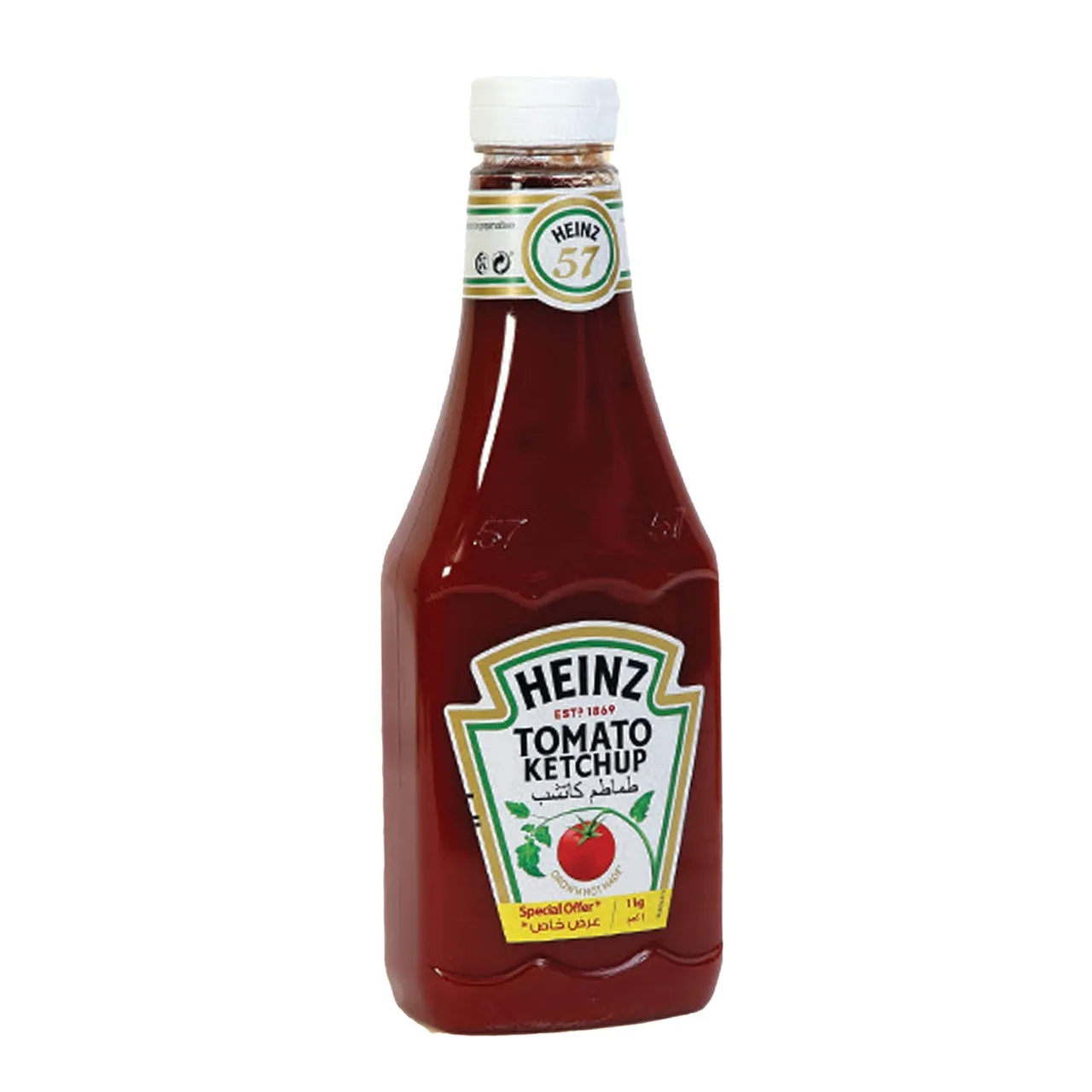 Heinz كاتشب طماطم ليلاك