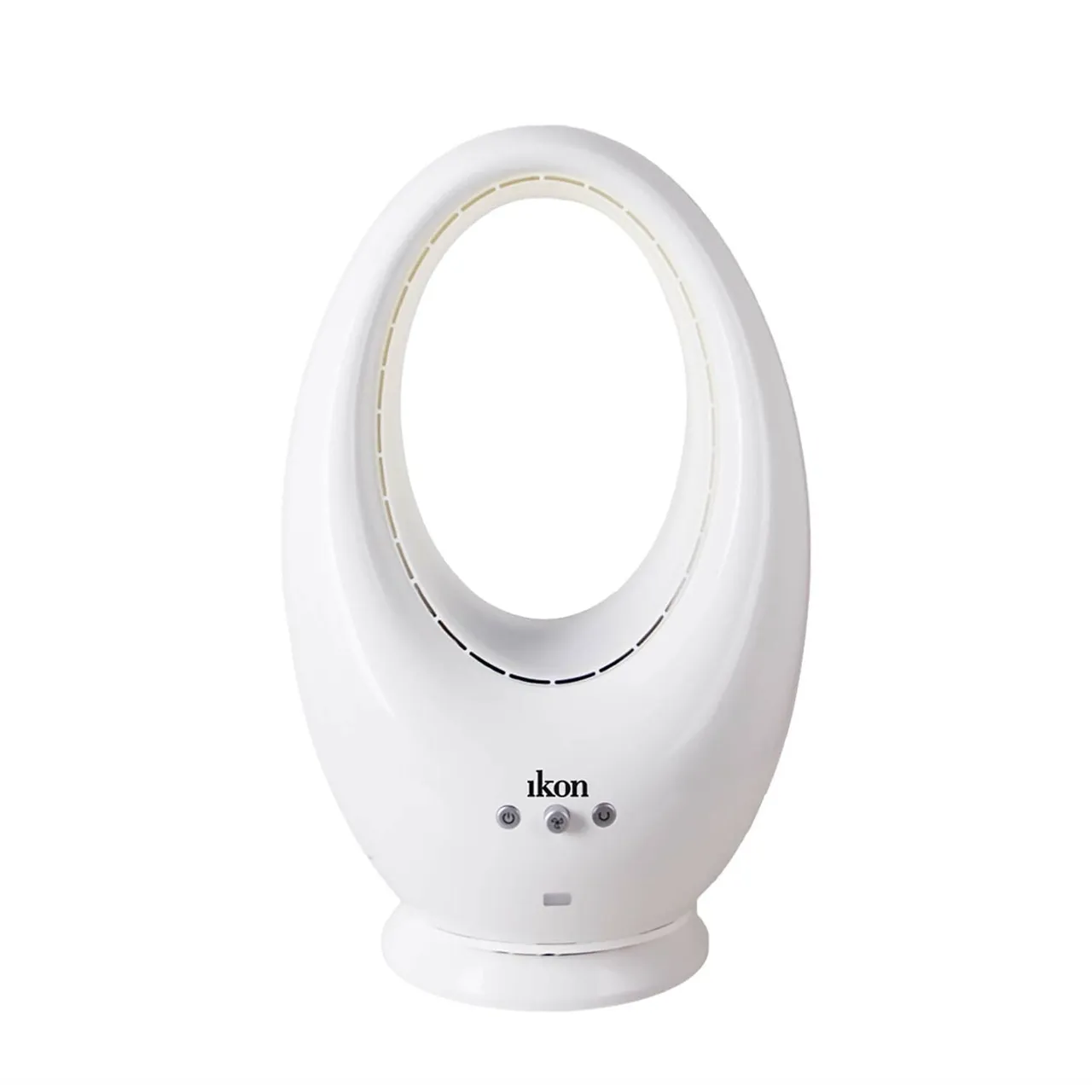 Ikon مروحة بدون شفرات مع إضاءة LED 10in IKAM07