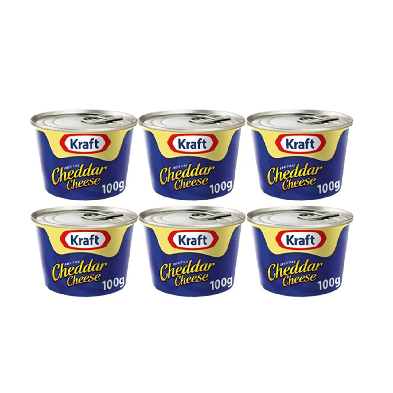 Kraft كرافت جبنة شيدر علب